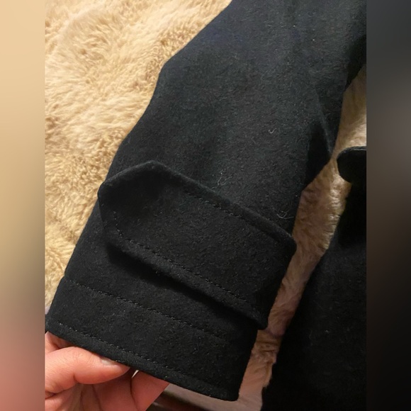 Kenneth Cole woman’s wool blend hooded coat large - Picture 3 of 11